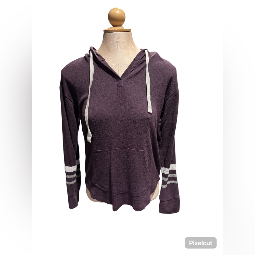Market & Spruce Woman’s Kallon Brushed Knit Hoodie Sweatshirt
